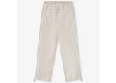 Fear of God Essentials Relaxed Fleece Sweatpants - Heather Stone/Cloud White (SS25)